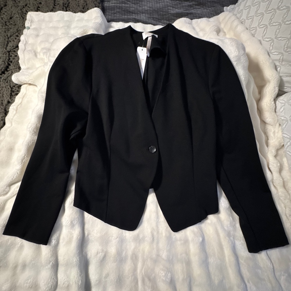 Laundry By Shelli Segal Black Blazer